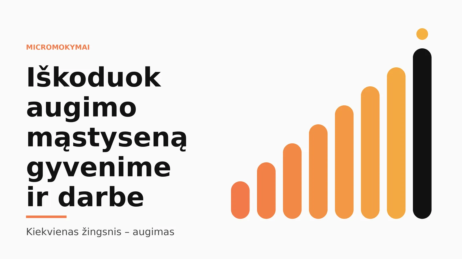 Iškoduok augimo mąstyseną gyvenime ir darbe